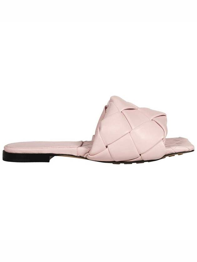 Bottega Veneta WoMen's Lido Leather Slippers Cameo
