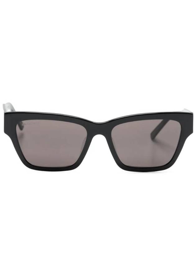 Balenciaga eyewear engraved logo square frame glasses BB0307SA