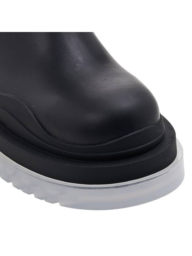 Bottega Veneta Tire Chelsea Boots Black