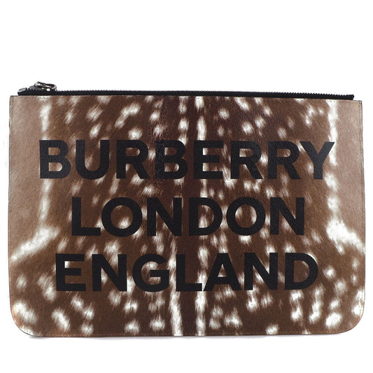 Burberry  Leather Clutch Bag ()