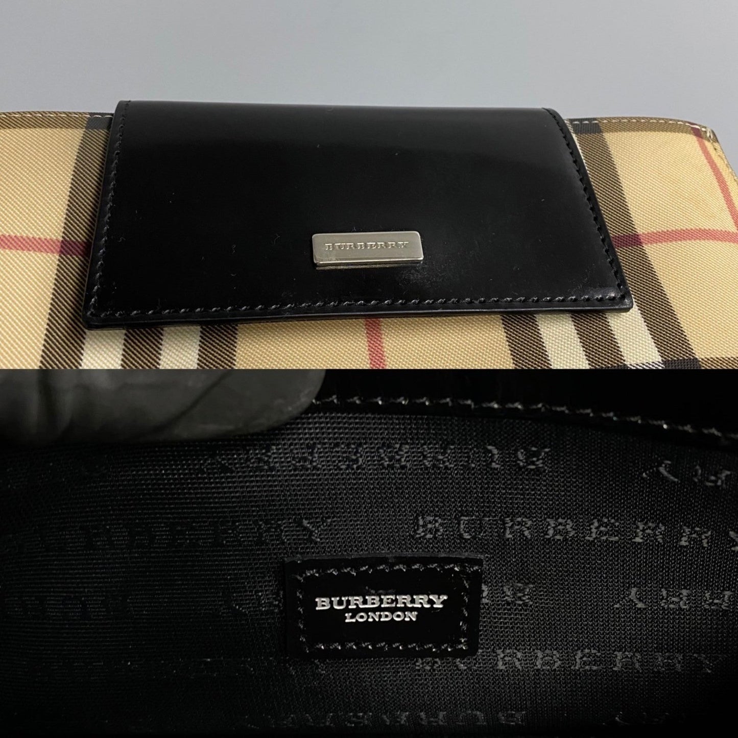Burberry    Leather Pvc Pochette Shoulder Bag ()