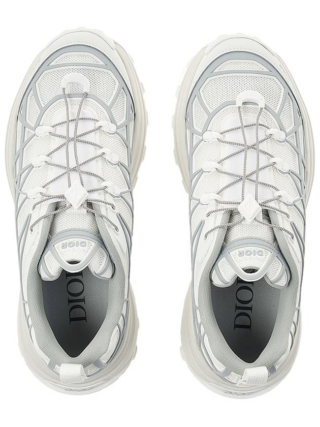 B31 Runner Technical Mesh Rubber Warped Low Top Sneakers White Dior
