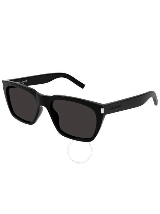 Saint Laurent Saint Laurent Black Square Men's Sunglasses SL 598 001 56