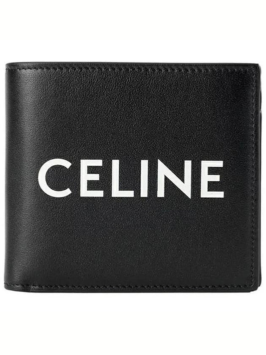 CELINE Smooth Calfskin Coin Half Wallet Black