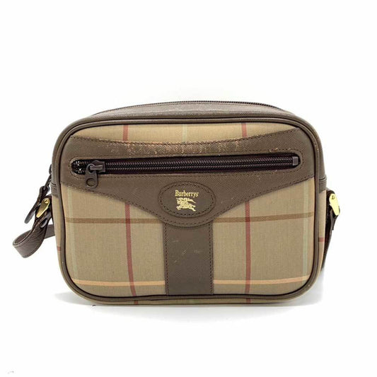 Burberry  -Color Nylon Canvas Pochette Shoulder Bag ()