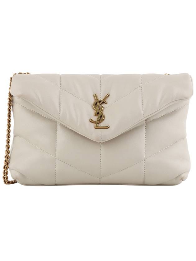 Saint Laurent 620333 Monogram Lulu Toy Puffer Mini Cross Bag 34321