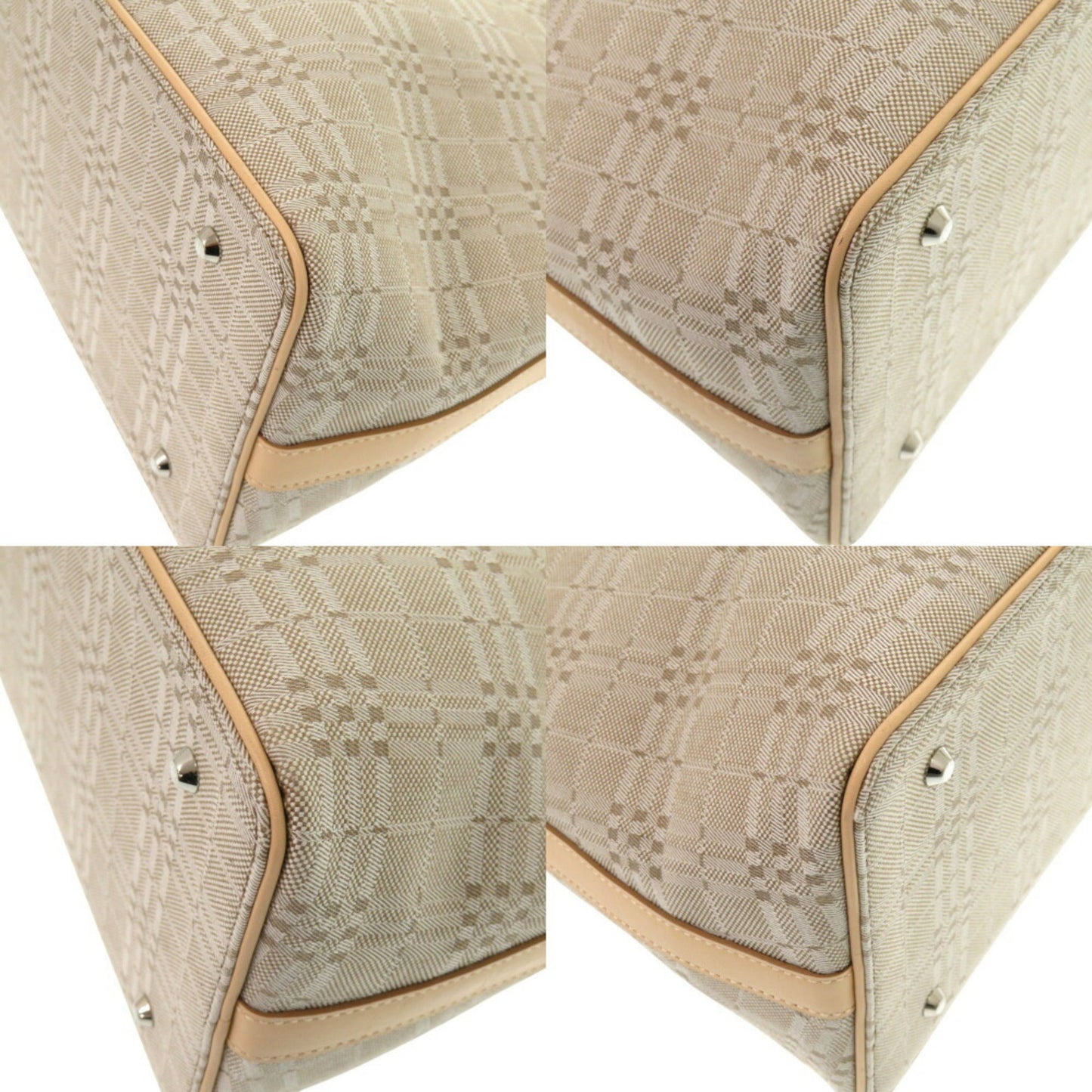 Burberry  Canvas Leather Handbag ()