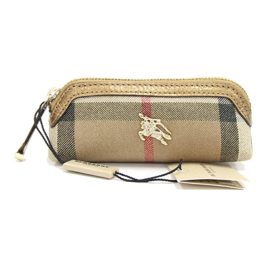 Burberry  Canvas Leather Pouch ()
