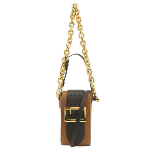 Burberry  Leather Shoulder Bag ()