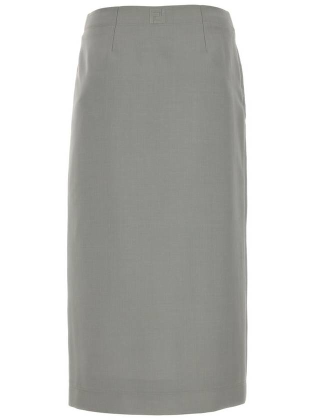 Fendi Short Skirt FQ7572S9A F0BN8 SHADOW