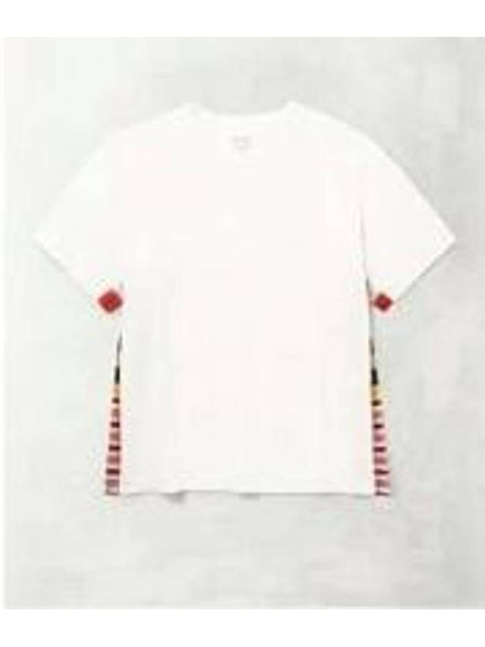 Bottega Veneta Side Detail Short Sleeve T-Shirt White