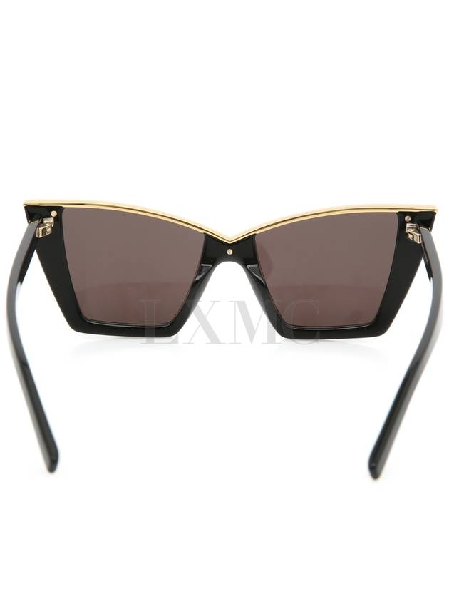 Saint Laurent Cat eye black gold sunglasses SL570
