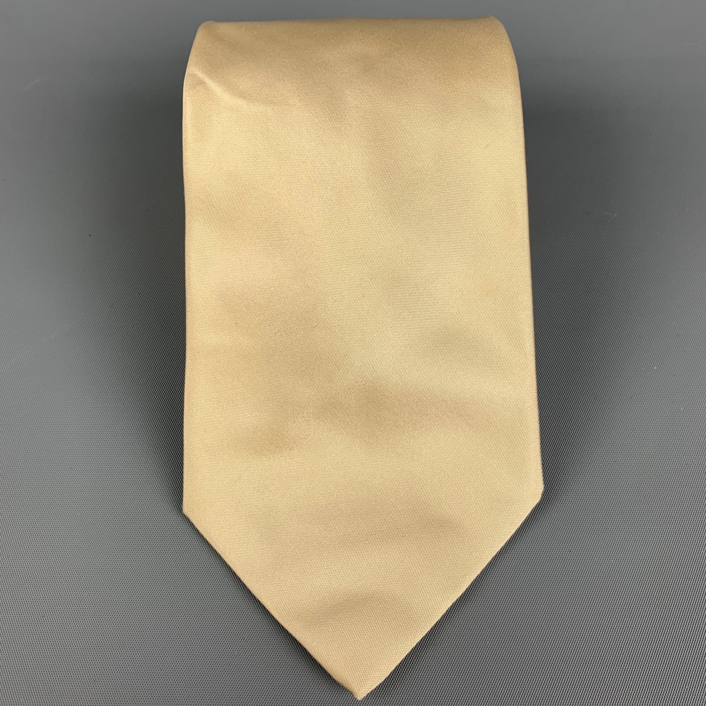 PRADA Cream Silk Tie
