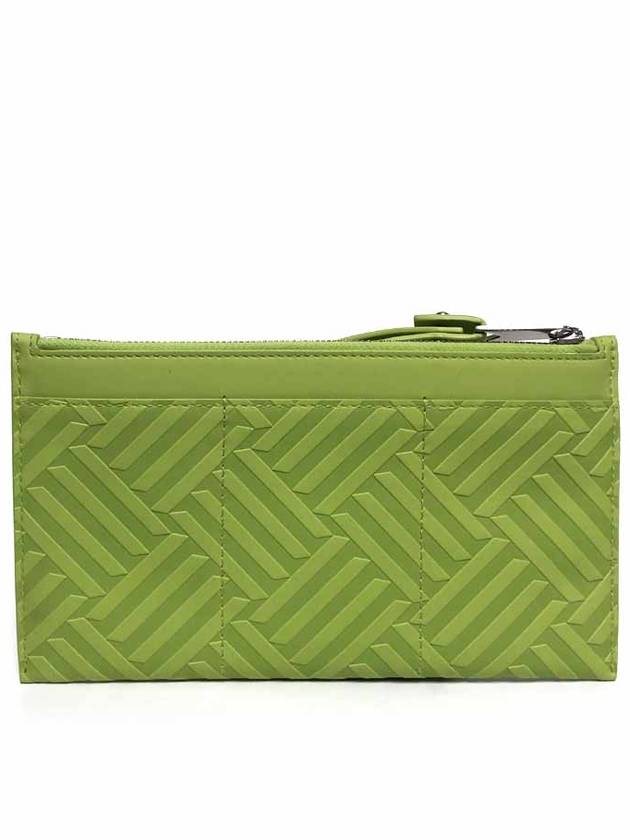Bottega Veneta Small Leather Clutch Bag Green