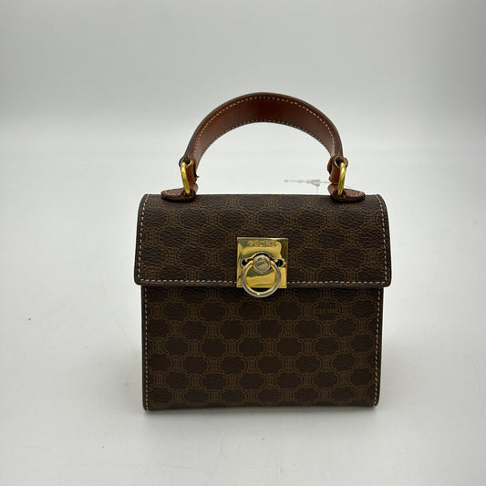 CELINE Macadam Gancini Two-way Small Handbag Shoulder bag IT2IZX4TDEWX