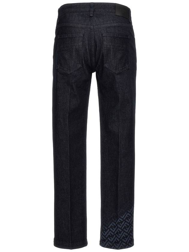 Fendi Fendi Regular-Fit Cotton Jeans