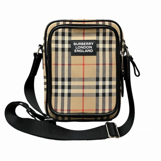 Burberry   Canvas Leather Shoulder Bag ()
