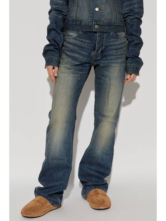 Balenciaga Balenciaga Jeans With Vintage Effect, Women's, Blue