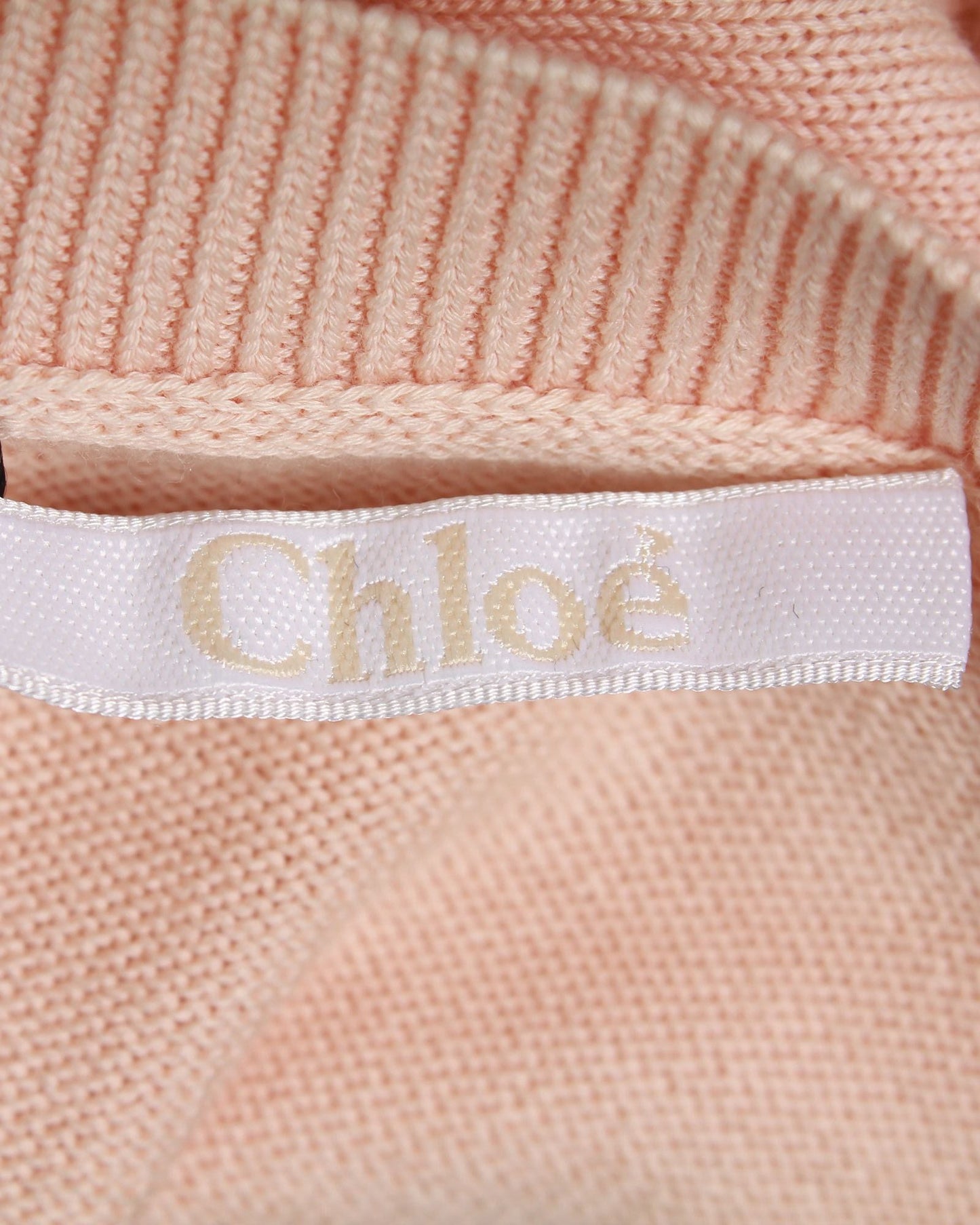 Chloe V-neck Sheer Short Sleeve Top in Pink Cotton