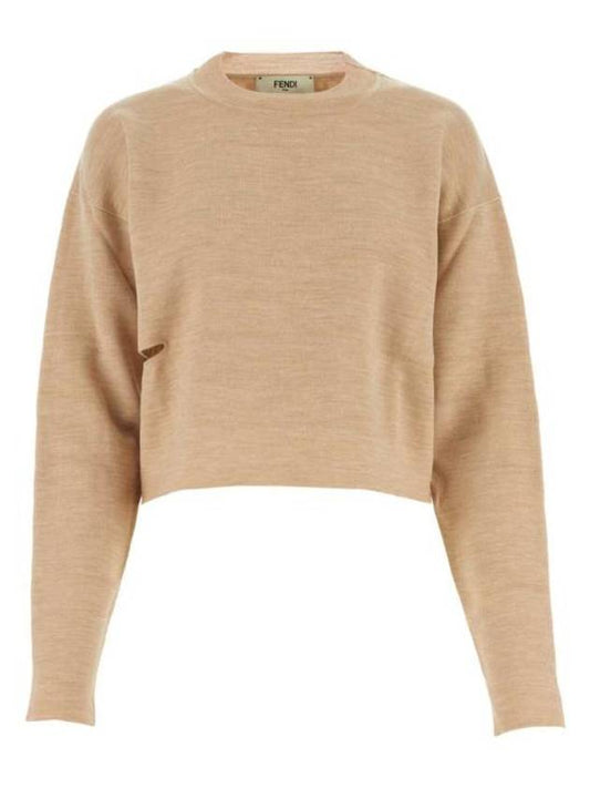 Fendi Sweater FZXA00ANER F1KE0 BEIGE O TAN