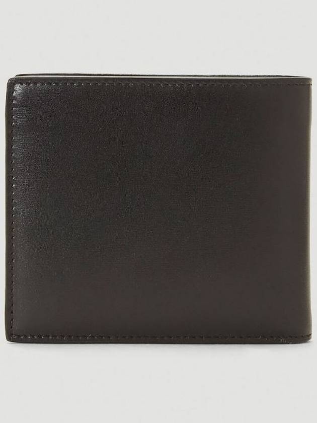 Saint Laurent East/West Wallet In Smooth Leather Black
