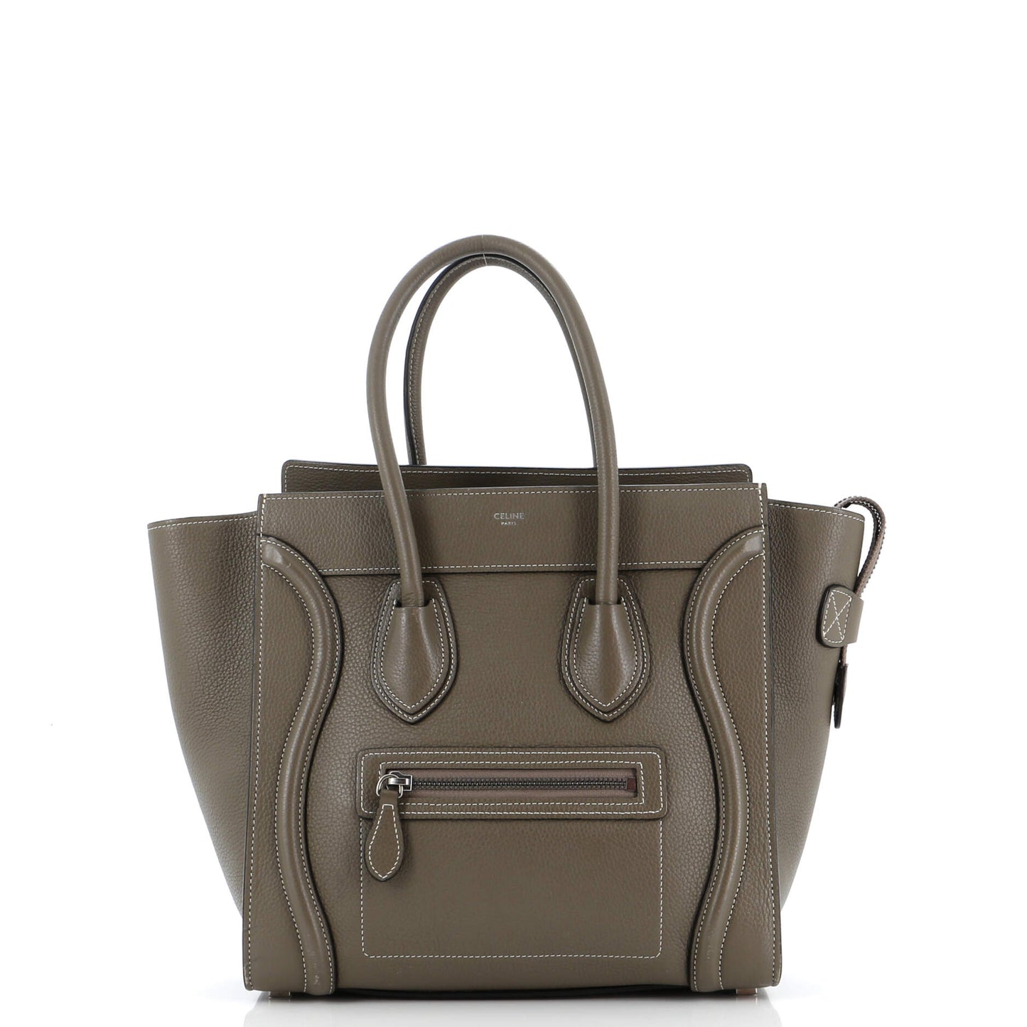 Celine Luggage Bag Grainy Leather Micro