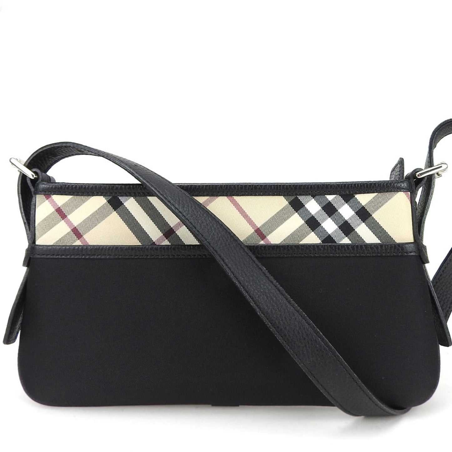 Burberry   Canvas Leather Shoulder Bag ()