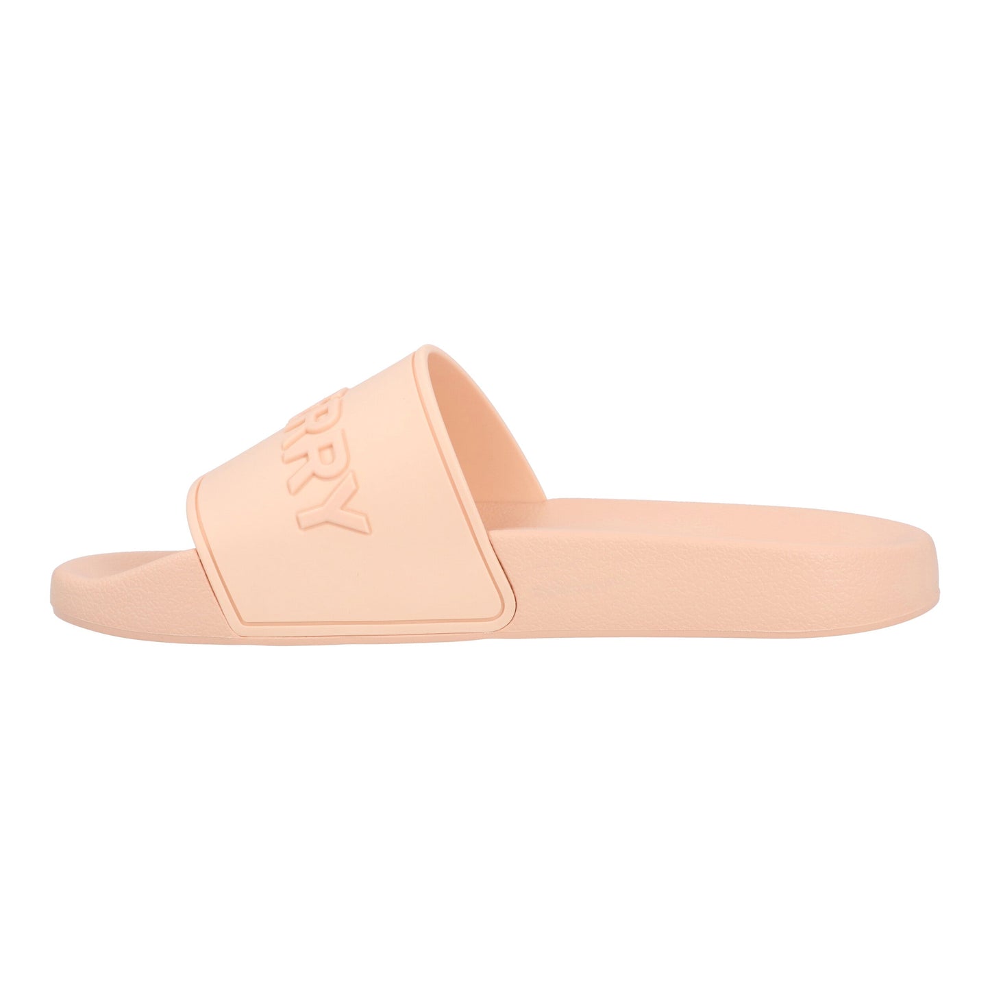 Burberry Embossed Logo Slides Peach Pink