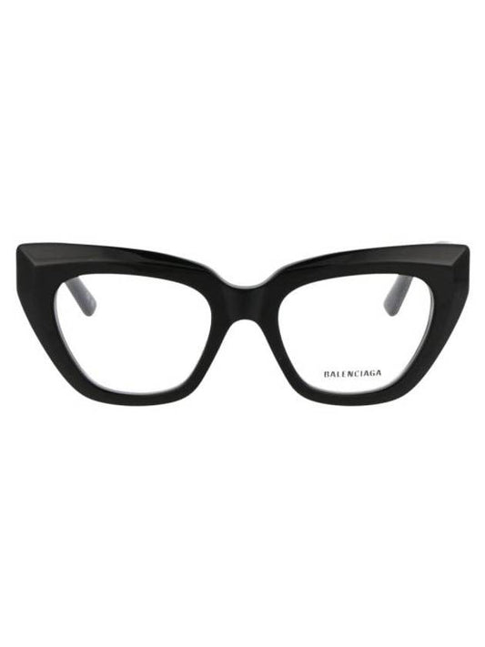 Balenciaga sunglasses BB0238O 001 001 BLACK BLACK TRANSPARENT