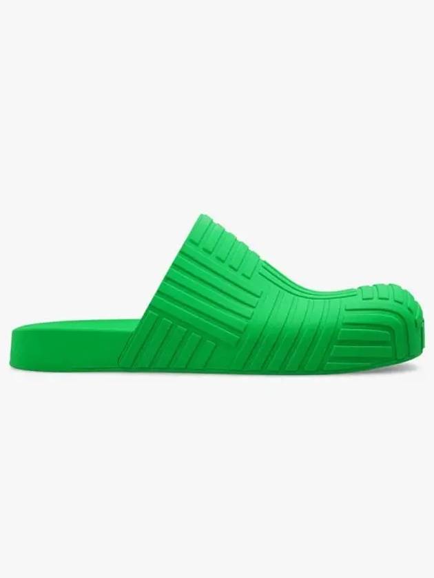 Bottega Veneta Intrecciato Rubber Clogs Slippers Parakeet