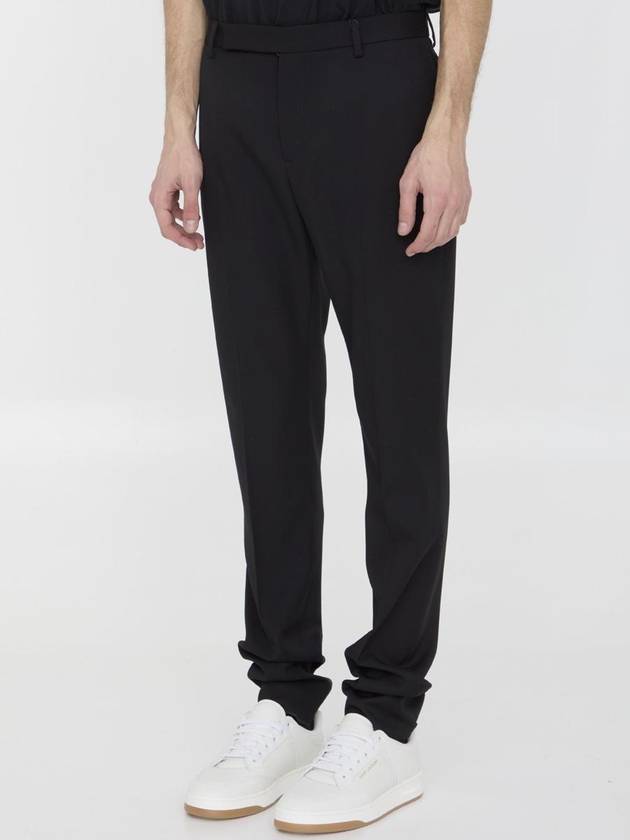 Saint Laurent 24 ss SUSTAINABLE VIRGIN WOOL PANTS WITH FRONTAL PINCES 607843Y512W1000 B0651012466