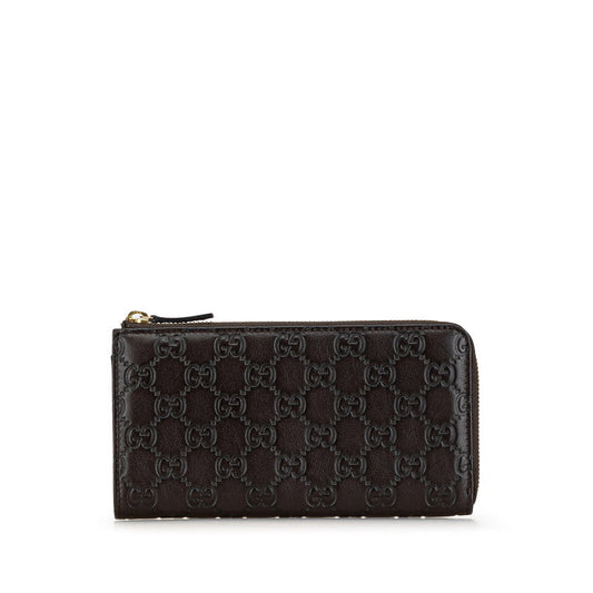 Gucci Guccissima Leather Long Wallet