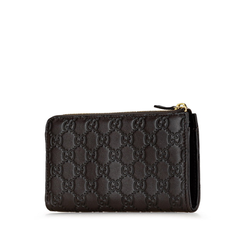 Gucci Guccissima Leather Long Wallet