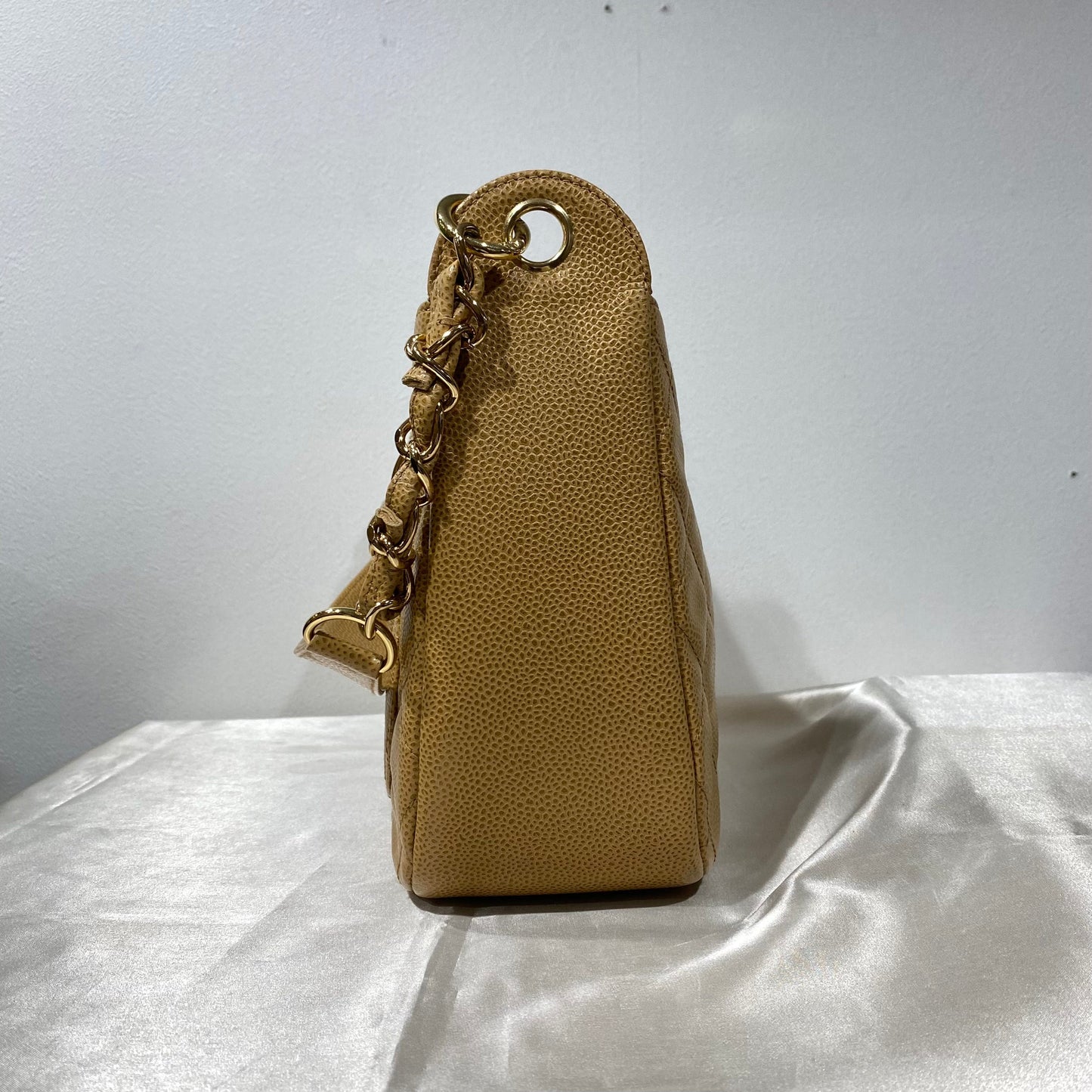 Chanel Vintage Hobo Timeless CC Beige Caviar GHW #8 90212859