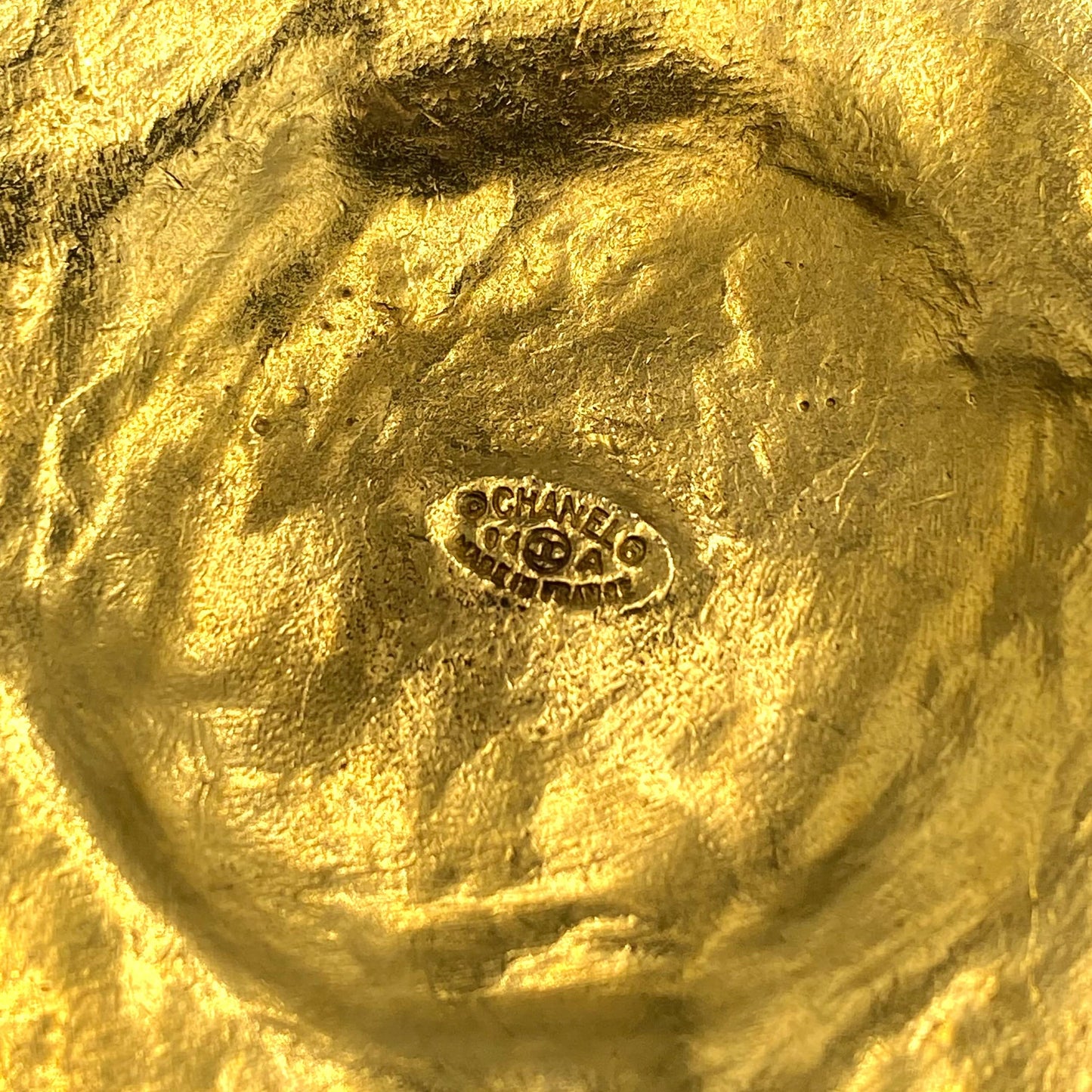 CHANEL VINTAGE NECKLACE ROUND COCOMARK ACCESSORY 94A 90235502