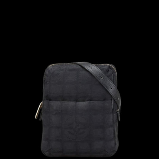Black Canvas Chanel Travel Line