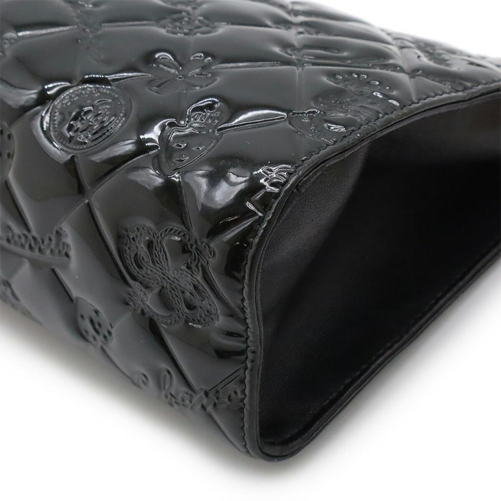 Black Plastic Chanel Shoulder Bag