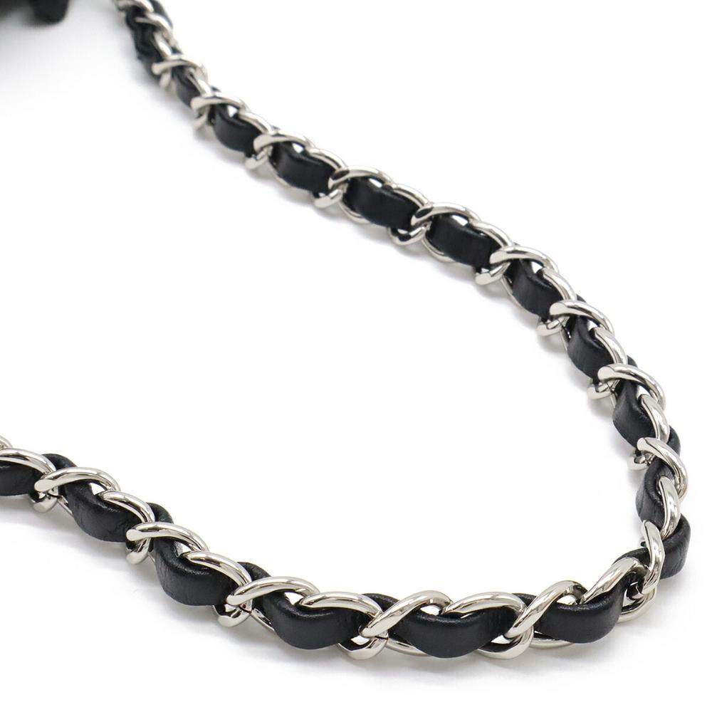 Black Plastic Chanel Shoulder Bag