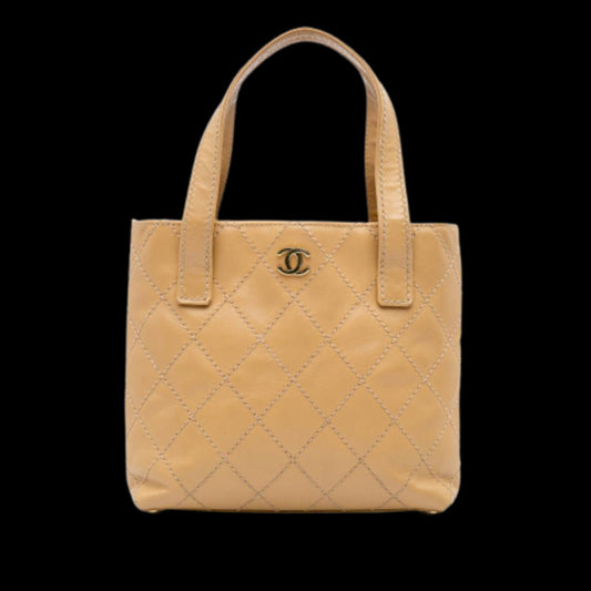 Brown Leather Chanel Handbag