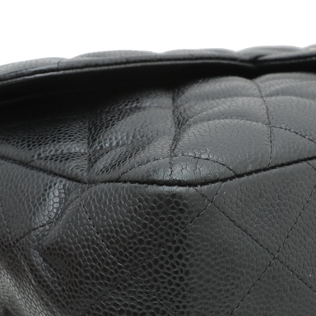 Chanel Black CC Classic Double Flap Jumbo Bag