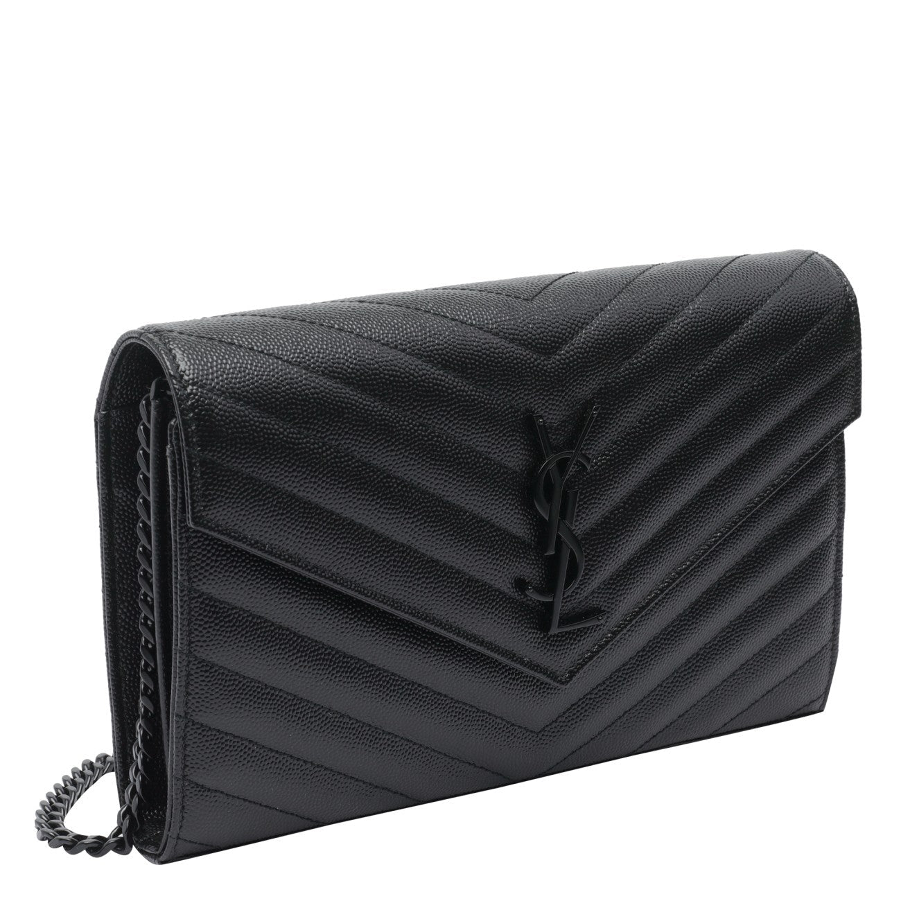 Saint Laurent Women Classic Cassandre Chain Pochette