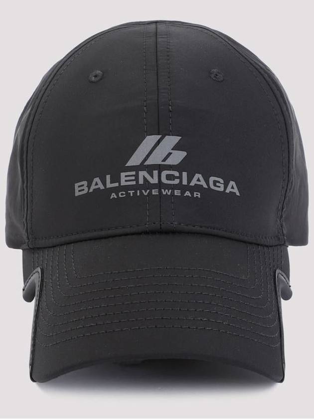 Balenciaga Technical nylon ball cap black