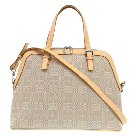 Burberry  Canvas Leather Handbag ()