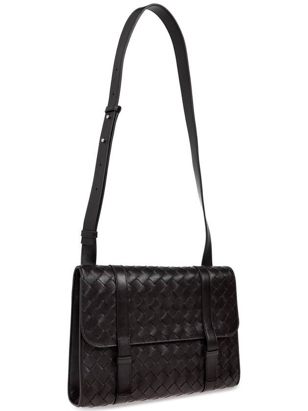 Bottega Veneta Bottega Veneta Shoulder Bag Piccolo Portfolio, Men's, Brown