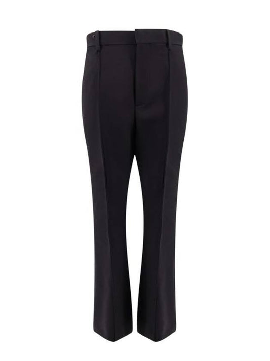 Bottega Veneta Veneta Flare High Waist Pants Black