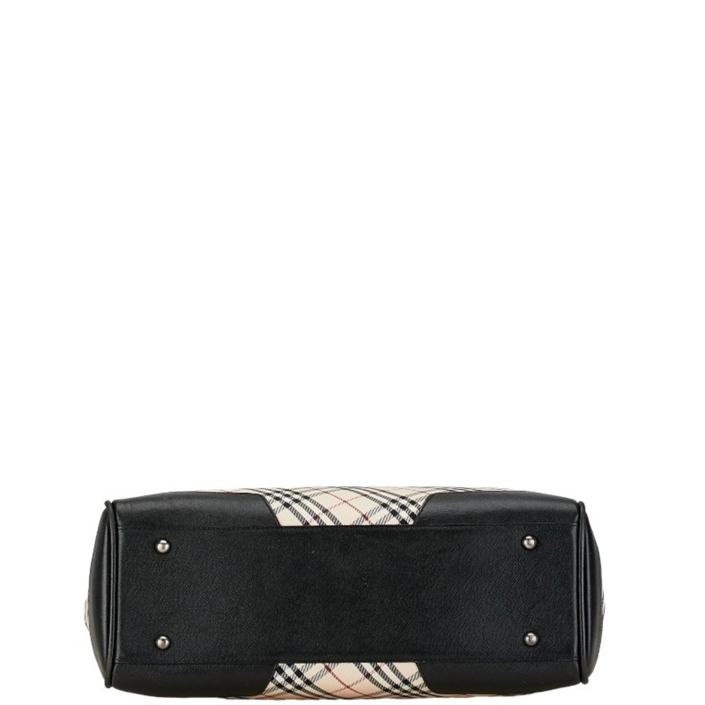 Burberry   Canvas Leather Handbag Tote Bag ()