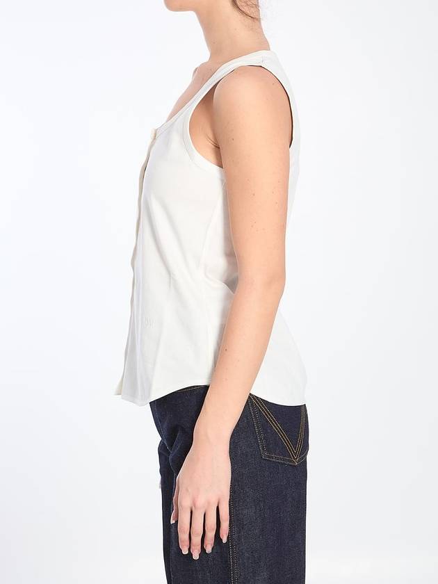 Bottega Veneta Tank Top With Buttons