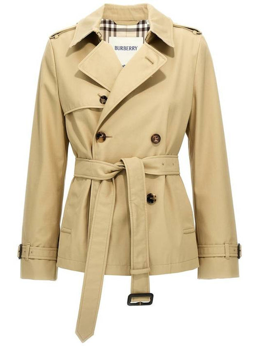 Burberry Burberry 'Sp25' Short Trench Coat