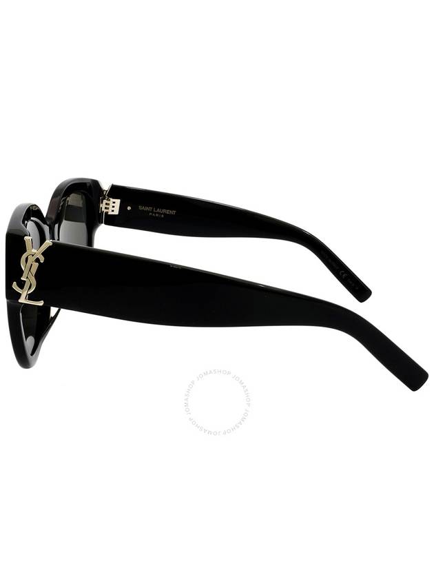 Saint Laurent Saint Laurent Grey Round Ladies Sunglasses SL M95/F 005 56