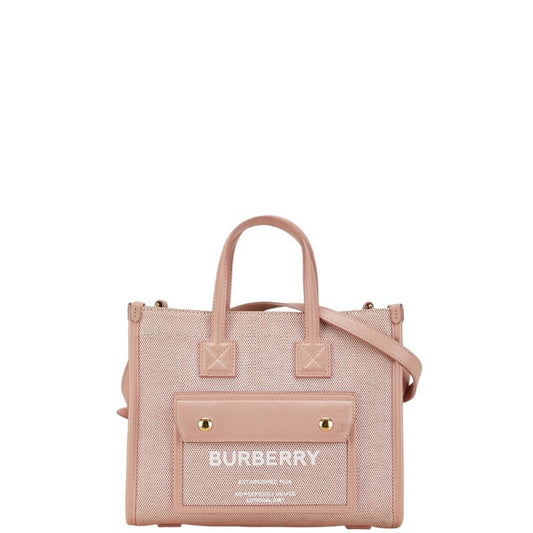 Burberry  Canvas Shoulder Bag Tote Bag ()